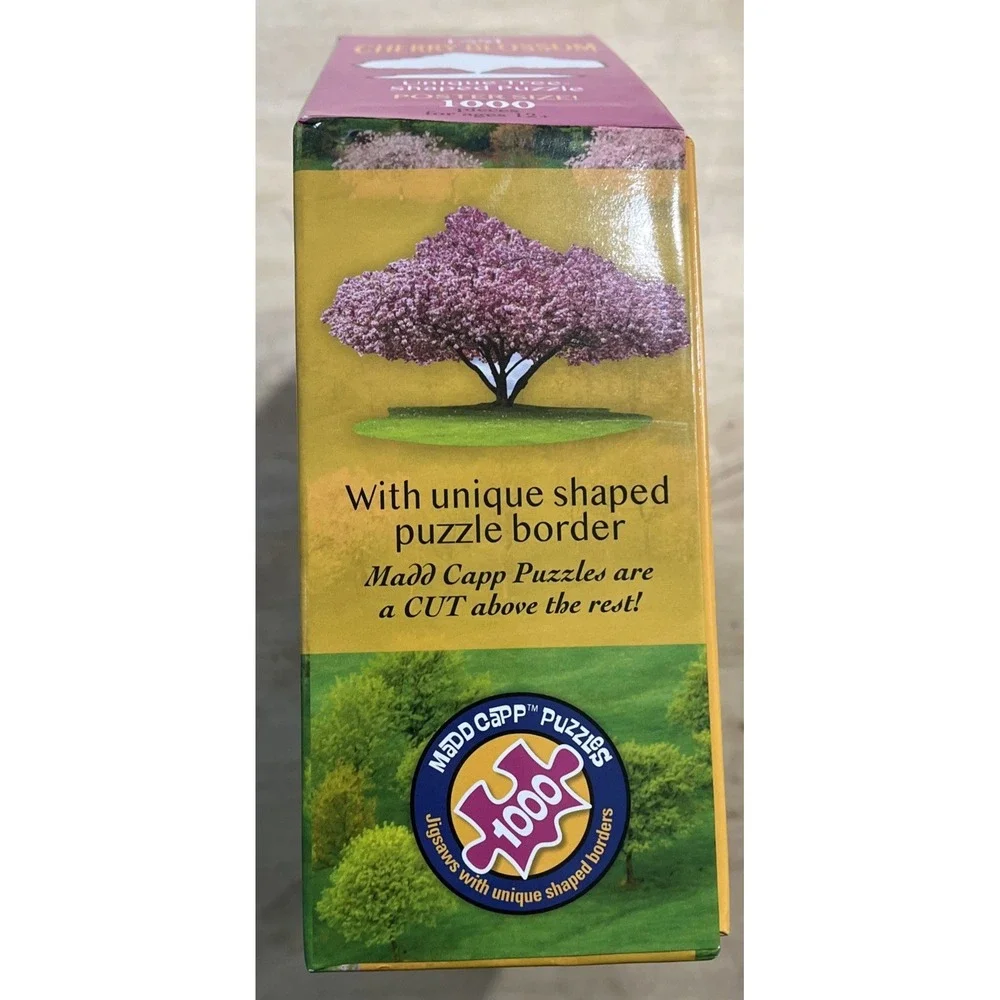 Madd Capp I AM CHERRY BLOSSOM Tree-Shaped Jigsaw Puzzle, 1,000 Pieces‎